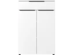 dossierkast,HxBxD 120x810x400mm,2xhouten vloer,2ordnerhoogte,romp wit