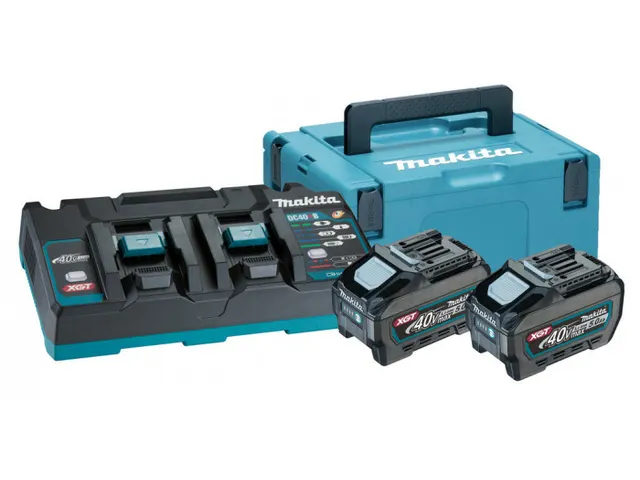 Makita Startset XGT DC40RB/ 2xBL4050F
