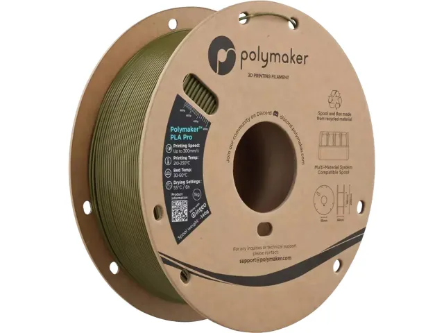 Filament PLA PRO 1,75mm HS Tough ARMY GREEN 1kg