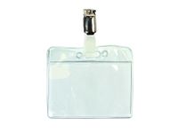 Badge Quantore met clip 60x90mm
