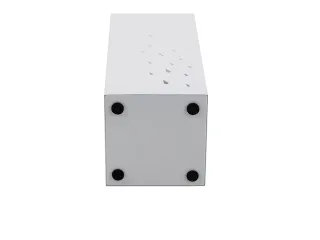 Metalen Paraplubak Wit 15 X 15 X 45 Cm - 3
