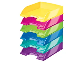 Brievenbak Leitz WOW Plus A4 blauw - 4