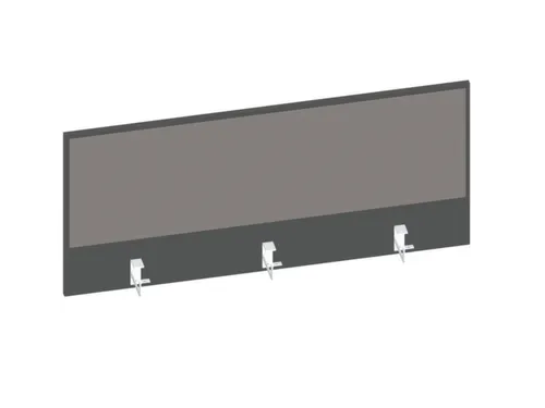 baliepaneel bureau aanbouw achter MS-donkergrijs BN8078-grijs 1200mm