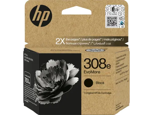 HP 308E EvoMore originele inktcartridge zwart 7FP22UE
