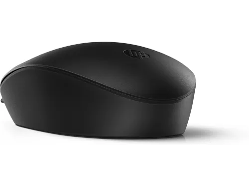 Muis HP 125 bedraad zwart