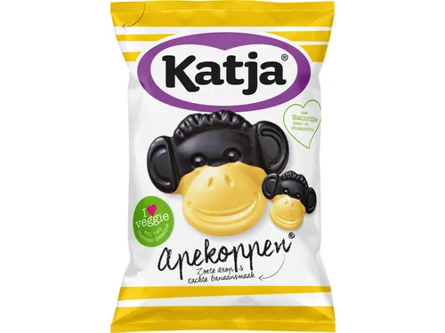 Snoep Apekoppen Vegan Zak 255 Gram