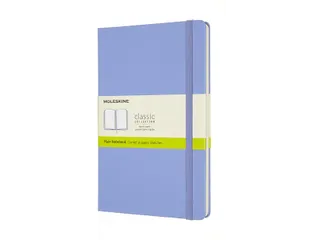 Notitieboek Moleskine large 130x210mm blanco hard cover hydrangea blue - 2