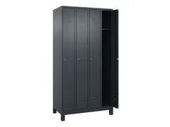locker,HxBxD 1950x1000x500mm,4vak,vak B 250mm,cil.-slot,voeten