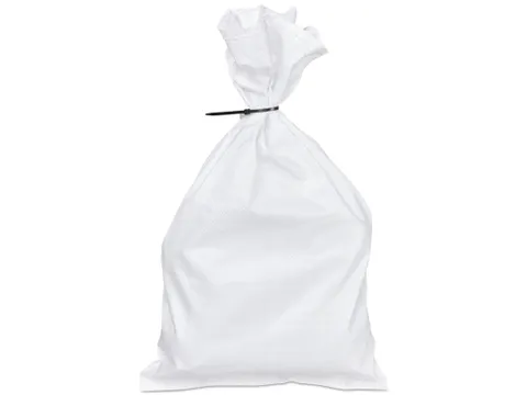 Plastic Zak 600x350mm Wit 110UM 1000 Stuks