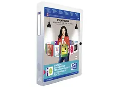 Verzamelbox Oxford Polyvsion A4 40mm Insteektas Transparant PP