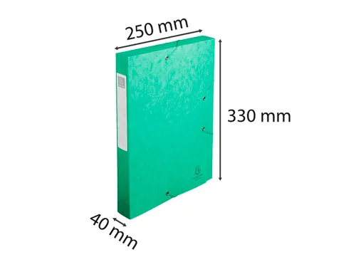 CARTOBOX glanskarton rug 40mm groen