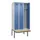 locker met bank,voor scheiding van kleding,HxBxD 2120x900x815mm,3vak