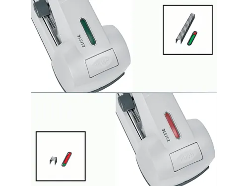 Blokhechter Leitz 5553 Heavy Duty Flat Clinch 120vel zilvergrijs