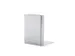 Boekensteun MAUL aluminium 12x12x17.5cm set 2 zilver