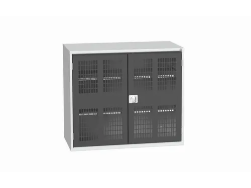 universele kast,HxBxD 1000x1300x550mm,2xStalen bodem,draaigrendelslot