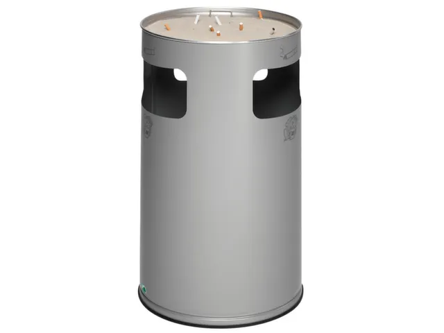 Combi-asbak Hxø 760X420Mm Rond Zilver