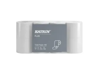 Katrin 87709 Plus Soft toiletpapier 3-Laags 180 Vel Wit 56 Rol - 2