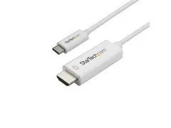 1m Usb-C Naar Hdmi Kabel - 4k Bij 60hz - Wit
