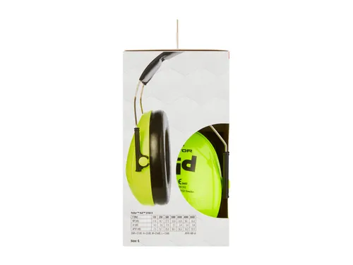 Oorkap 3M Peltor voor kinderen H510AK (87-98 dB) neongroen