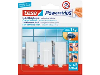zelfklevende haken Powerstrips 3 stuks - 1