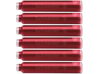 Inktpatroon Schneider Rood 6 stuks - 4