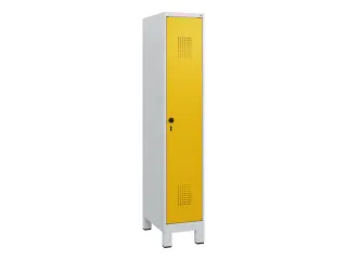 schoollocker,HxBxD 1630x300x500mm,1vak,vak B 300mm,draaigrendel,voeten - 2