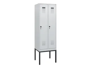 schoollocker,HxBxD 1950x600x500mm,2vak,vak B 300mm,draaigrendel - 2