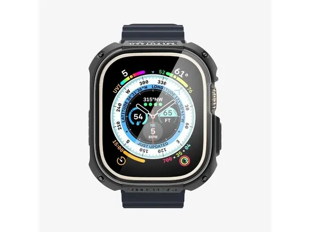 Spigen ACS05457 Apple Watch Ultra 49mm Case Tough Armor zwart