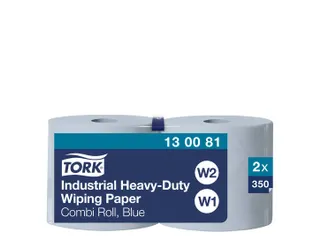 Poetsrol Tork 130081 Advanced 440 Blauw Performance 3-laags Blauw - 1