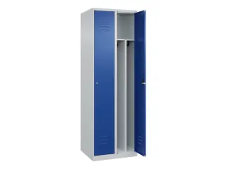 locker voor scheiding van kleding,HxBxD 1850x600x500mm,2vak - 2