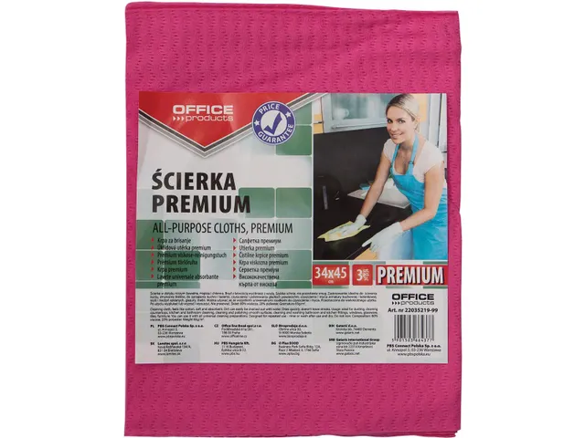 Office Products Huishouddoekjes Premium 34x45cm 5 Stuks Assorti