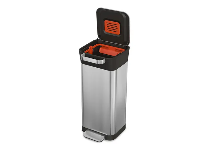 Pedaalemmer Intelligent Waste Titan 20 Liter Mat RVs Zwart