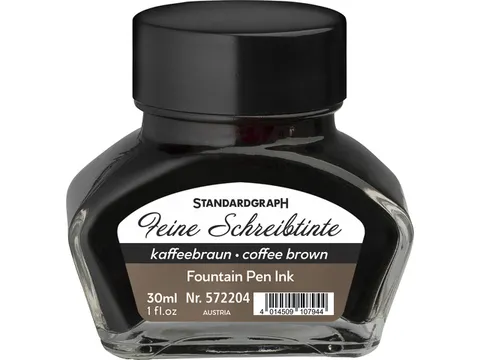 Encre calligraphique Standardgraph 30ml brun café