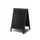 Krijtstoepbord Zwart 55x85cm