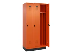 locker voor scheiding van kleding,HxBxD 1950x900x500mm,3vak