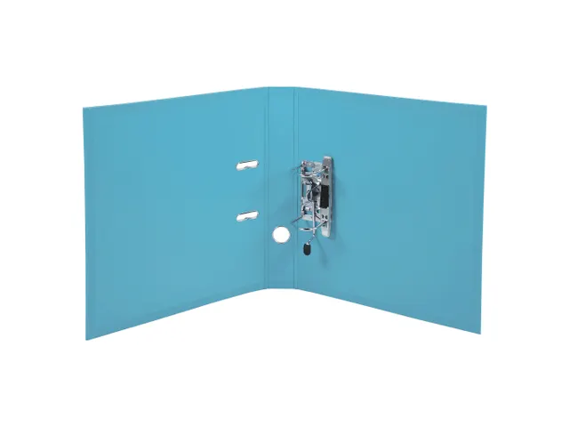 Classeur à levier PVC A4 dos de 50mm. - Bleu clair