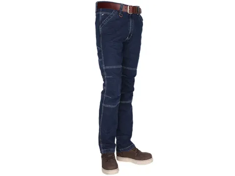 Crosshatch Toolbox Stretc Jeans 4232 Blu