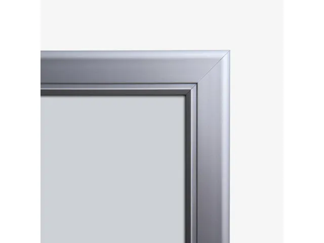 Outdoor Menubord 2xA4 met Logopaneel Staand LED verlicht