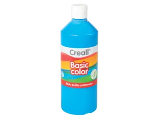Plakkaatverf Creall basic blauw 500ml - 2