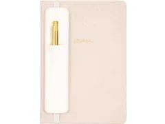 Notitieboek Èccolo met pen en houder Pink lijn ca.15x20cm 80 gr. 256