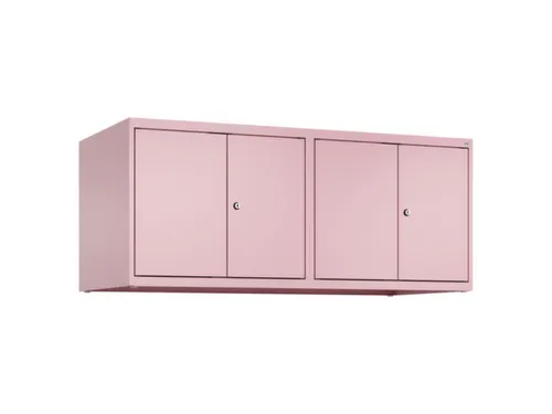 opzetkast,v. locker voor scheiding van kleding,4vak.,vak B 300mm