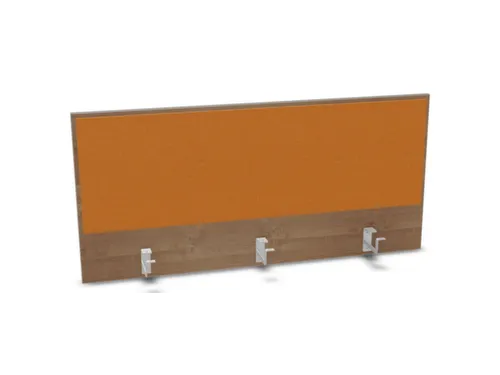 opzetpaneel,v. bureau,aanbouw achter,B 1200mm,NT-cherry,BN3005-geel
