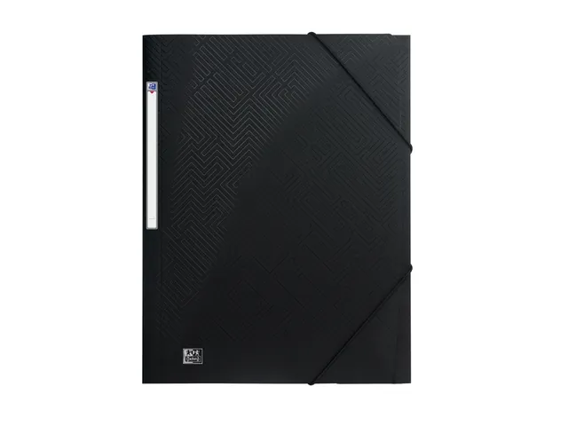 Chemise à élastique Elba Urban A4 PP noir