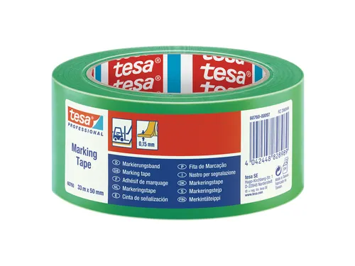 Markeringstape Tesa 60760 PVC 50mmx33m groen