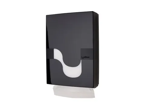 Handdoek dispenser Celtex Slim zwart