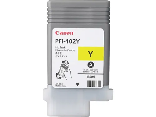 Inktcartridge Canon PFI-102 geel