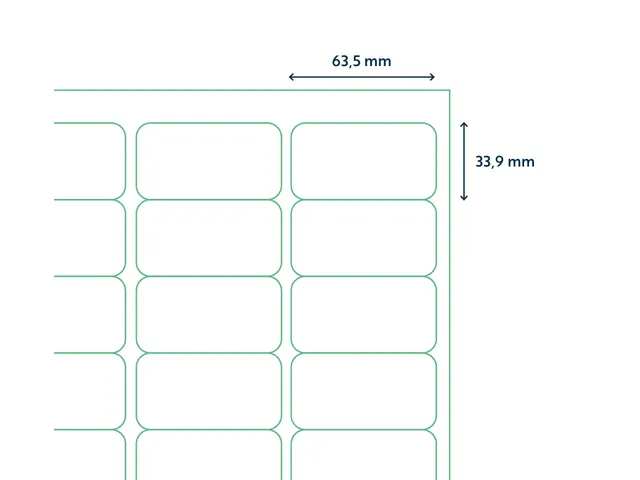 Etiket 88904 Premium 63.5x33.9mm Wit XL Pack 1000 Vel