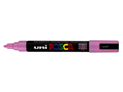 Verfstift Posca PC5M Medium Punt 1,8-2,5mm Lichtroze