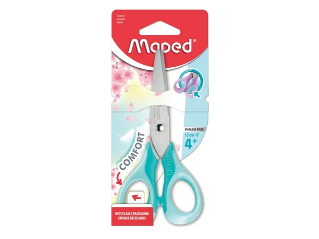 Schaar Maped Sensoft 13cm pastel assorti