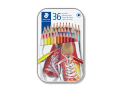 Kleurpotlood Staedtler 175 6kantig assorti blik à 36 kleuren